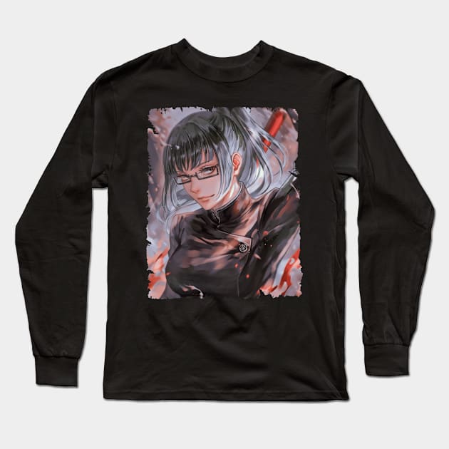 MAKI ZENIN MERCH VTG Long Sleeve T-Shirt by rackoto